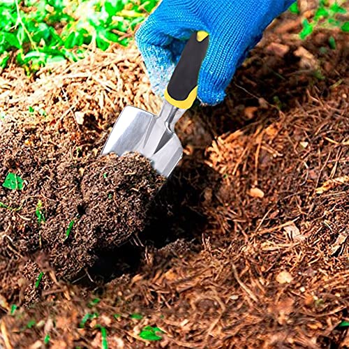 Cuayaes Garden Trowel Hand Shovel, Garden Hand Tools Aluminum Alloy Small Shovel for Planting Weeding Transplanting Moving, Gardening Gifts for Women Men