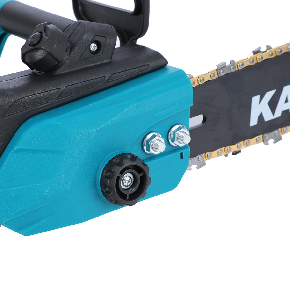 KATSU Electric Chainsaw 12 Inch 900W Portable Corded Chain Saw with Extra Chain for Garden Trees Pruning Wood Cutting (Budget) 101733