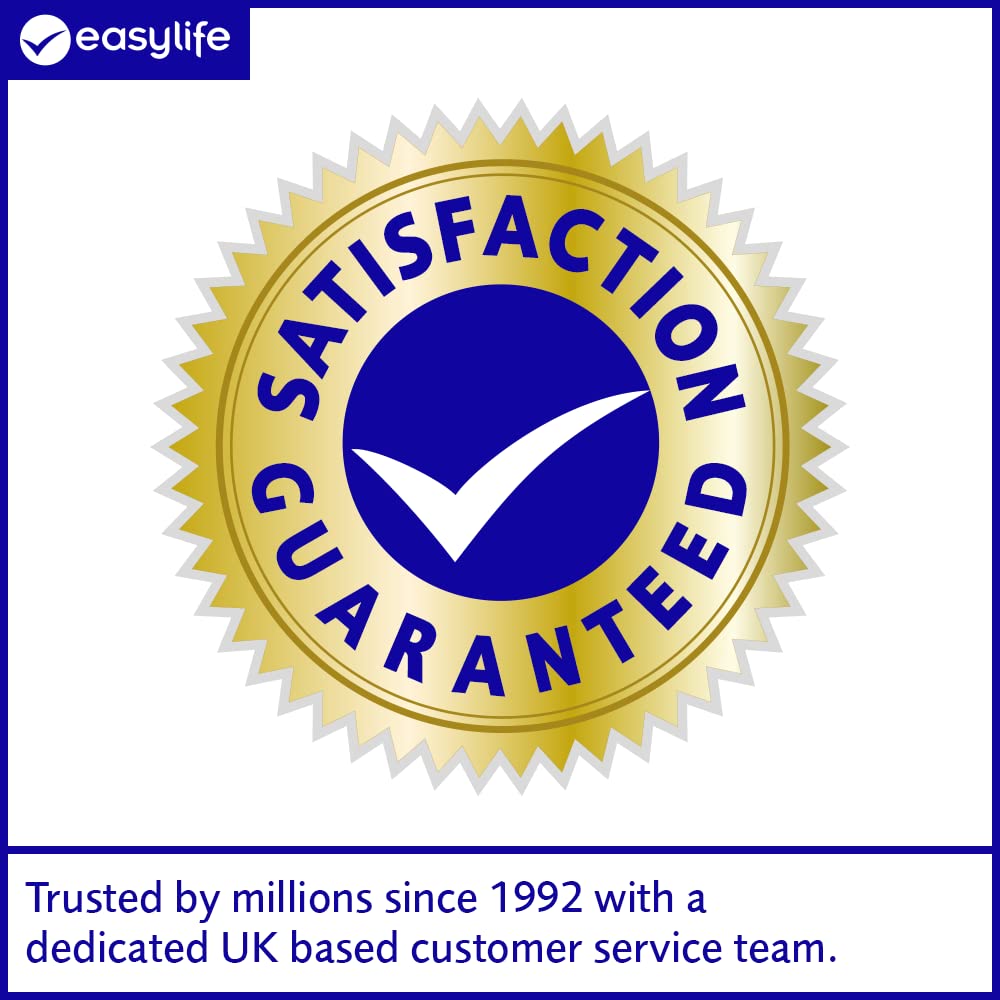 easylife lifestyle solutions Lightweight Garden Hedge Shears | Light Weight Garden Hand Tool | Blade Trimming Hedges Shrubs Trees | Extra Long Reach, Well Balanced | 67cm Extra-Long