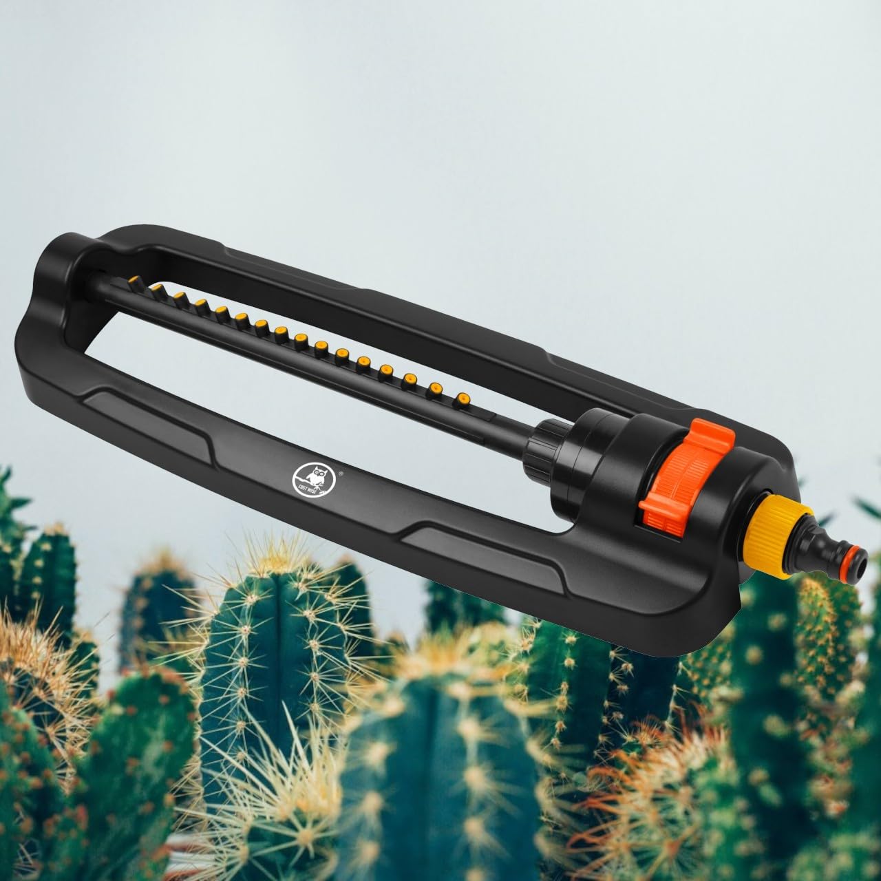 Lawn/grass/garden watering/irrigation oscillating Bar Sprinkler,Easy Adjustment and Oscillating,standard universal click hose connection