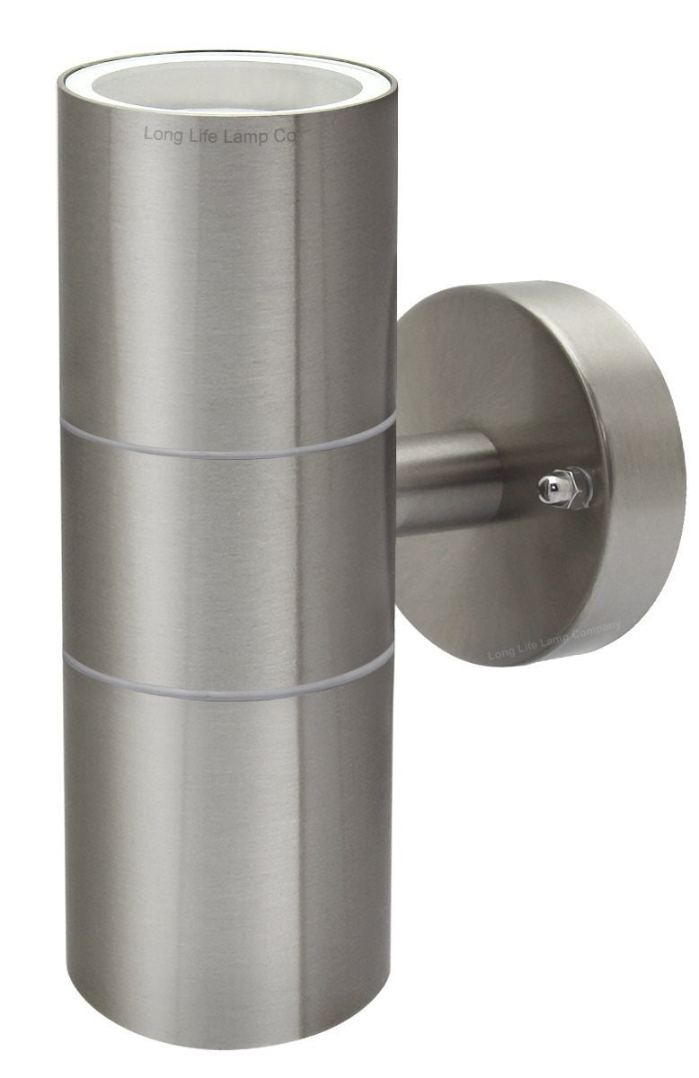 Modern Stainless Steel Up Down Double Wall Spot Light IP65