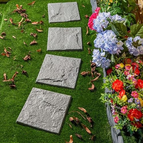 Rightclick Stone Effect Stepping Stones 4pk 30x30cm