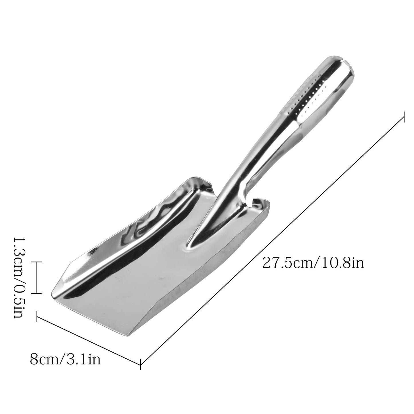 Garden Trowel Hand Shovel for Gardening, Mini Hand Trowel Garden Tool, Stainless Steel Gardening Hand Tools, Small Spade Shovel for Planting Transplanting Weeding Moving and Smoothing Digging (3)