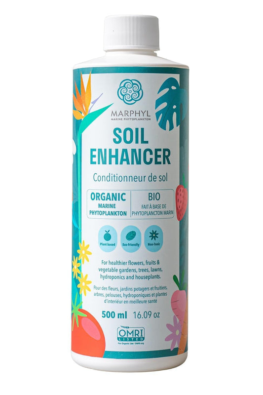 MARPHYL Organic Liquid Fertiliser - Indoor Plant Food - Nutrient rich Seaweed Liquid Fertilizer- All Purpose Liquid Fertiliser for indoor Plants, Flowers, Vegetables, Succulents, Bamboo, Hydroponics