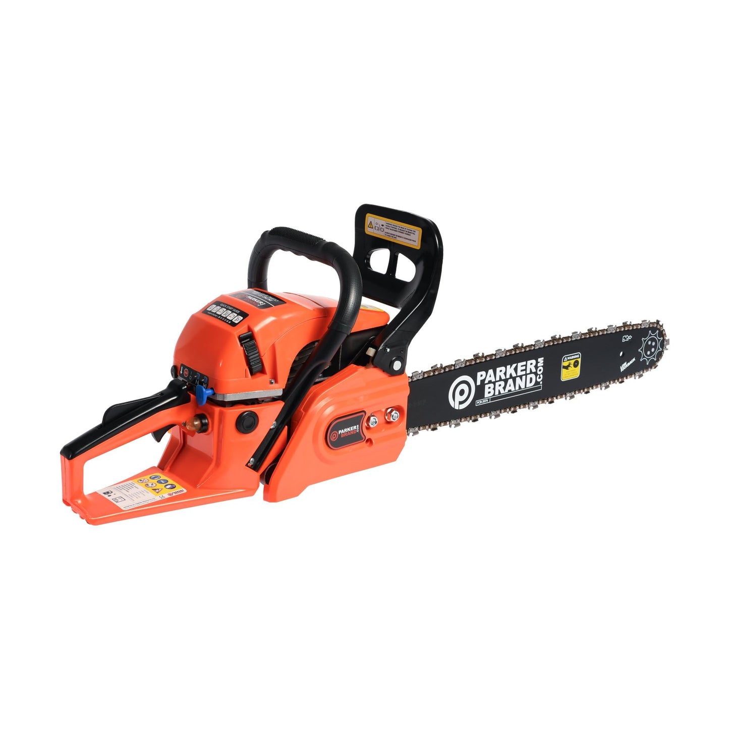 62cc Petrol Chainsaw - 20” Bar & 2 x Chains - More