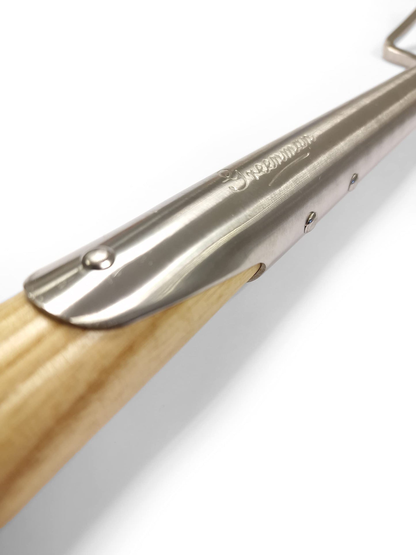 Greenman Border Fork Narrow Stainless Steel Heavy Duty Ash Handled 100cm x 14cm