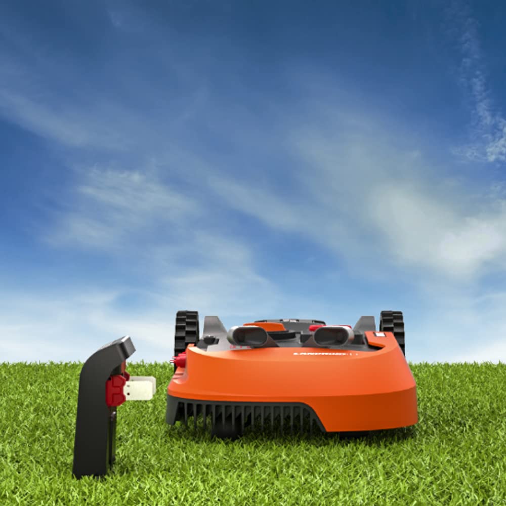 WORX Landroid WR141E Robotic Lawnmower for Medium Gardens up to 500m2 - Automatic, WiFi-Connected Robot Lawn Mower with App Control, AIA Technology and Adjustable Cutting Heights