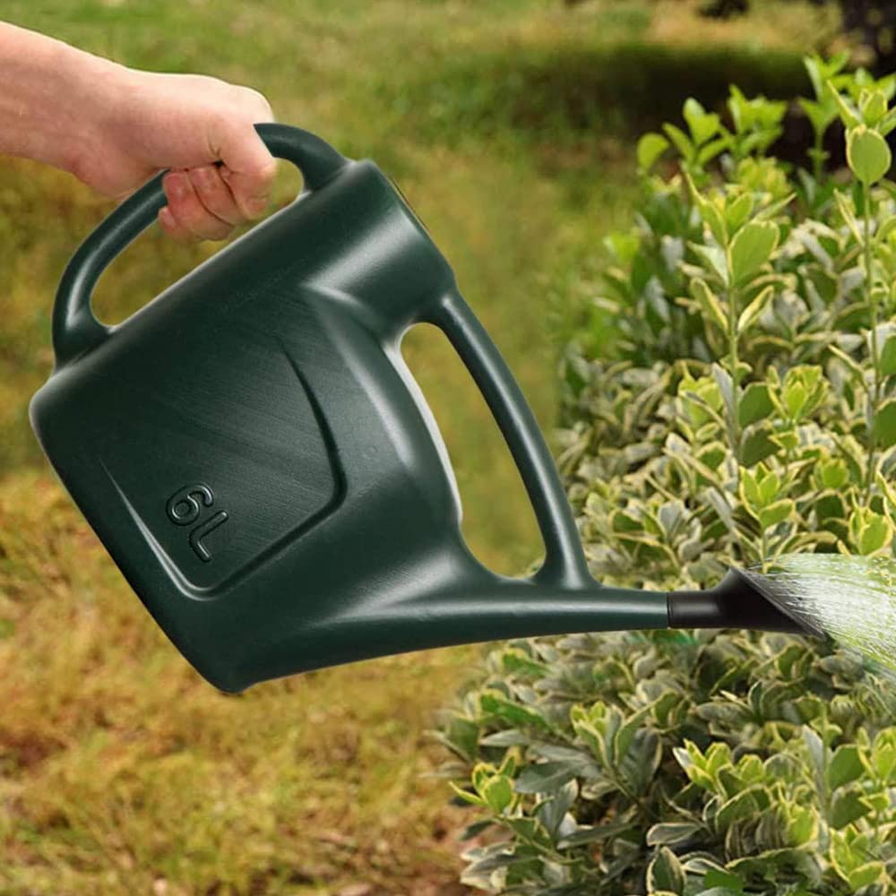 ACCURATE Watering Can comes complete with sprinkler rose and is ideal for light watering around your garden.-GREEN
