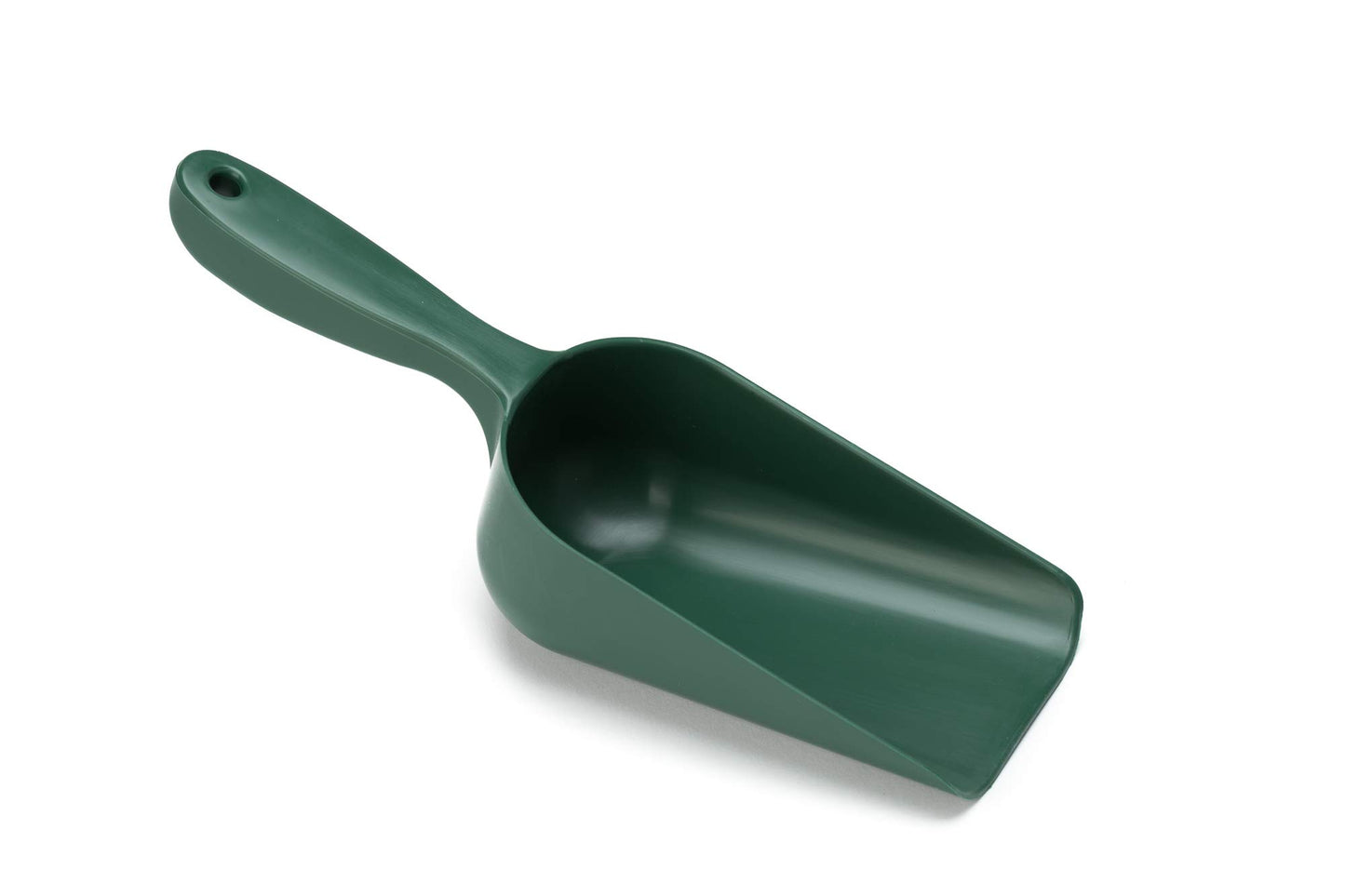 EarlyGrow MPL50084/G Small Plastic Handy Garden Scoop for Soil, Compost, Planting or Re-Potting Plants - Green