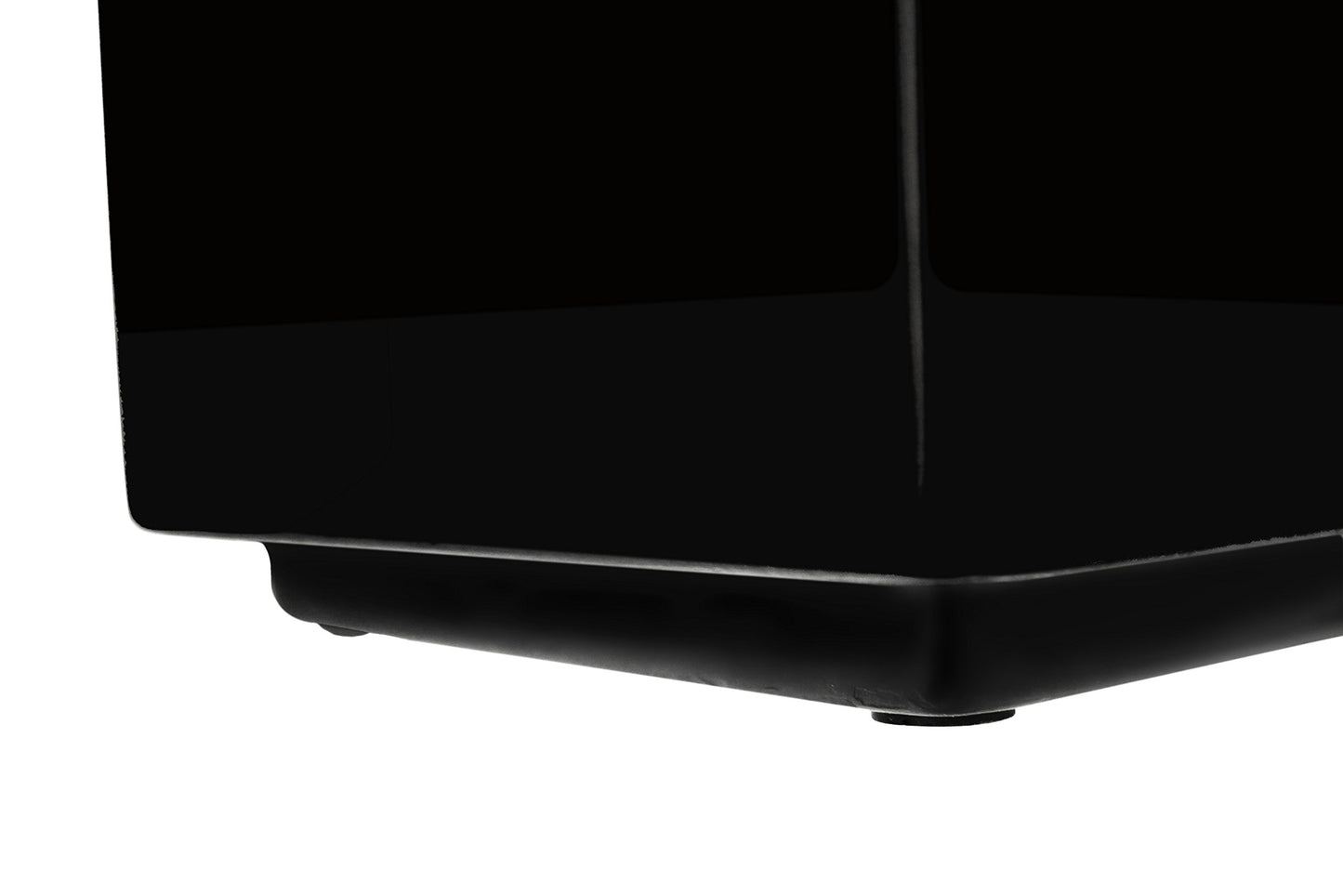 Primrose Fibreglass Trough Outdoor Planter Black Gel Coat Large 120cm x 40cm (47.2in x 15.75in)