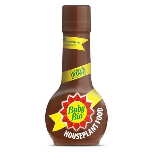 Baby Bio Houseplant Food, 175ml- Fertiliser for Growing Vibrant and Healthy Plants - Easy To Use House Plant Care - Concentrate Plant Food - Indoor Use Plant Nutrition
