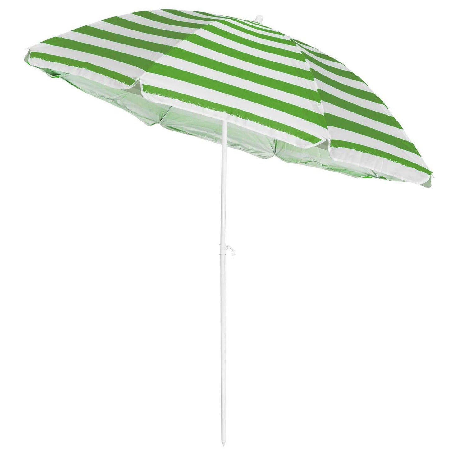 Crystals 1.7m Garden Parasol Outdoor Tilt Umbrella, Parasol UV Canopy Patio Sun Shade Umbrella for Garden (Green)