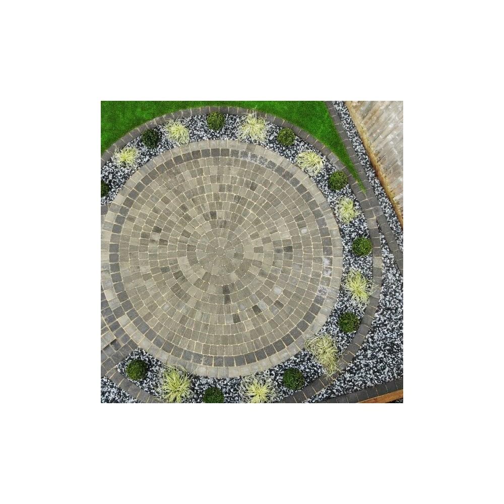 Peak paving Black Ice Decorative Aggregates Stone Chippings Garden Gravel 20mm 20 Kg