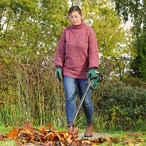 Bosch Cordless Leaf Blower UniversalLeafBlower 18V-130 (For Fast and Easy Outdoor Clearing; 18 Volt System; Without Battery)