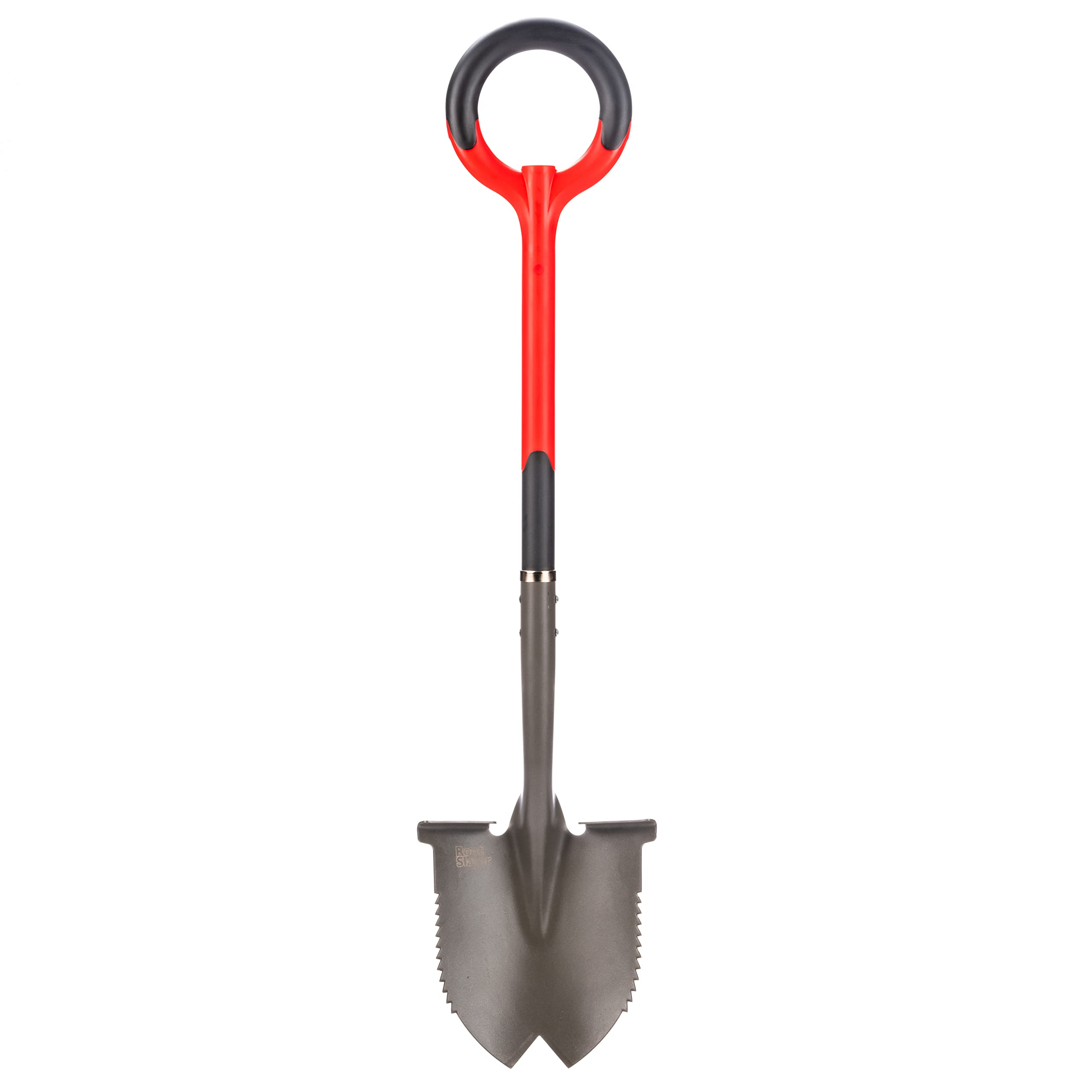 Radius Garden Root Slayer Root Spade Red Round Head Shovel – thegardentools