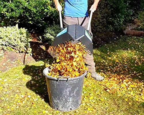 Clear N Collect Multi-Purpose Garden Leaf Rake Grabber/Collector, Gardening Leaf Collector For Collecting Leaves Easily And Without Back Pain