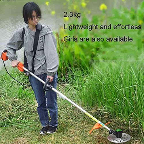 Lawn Mower 12 Ah Battery and Charger Rechargeable Lawn Mower 48V Cordless Lawn Mower