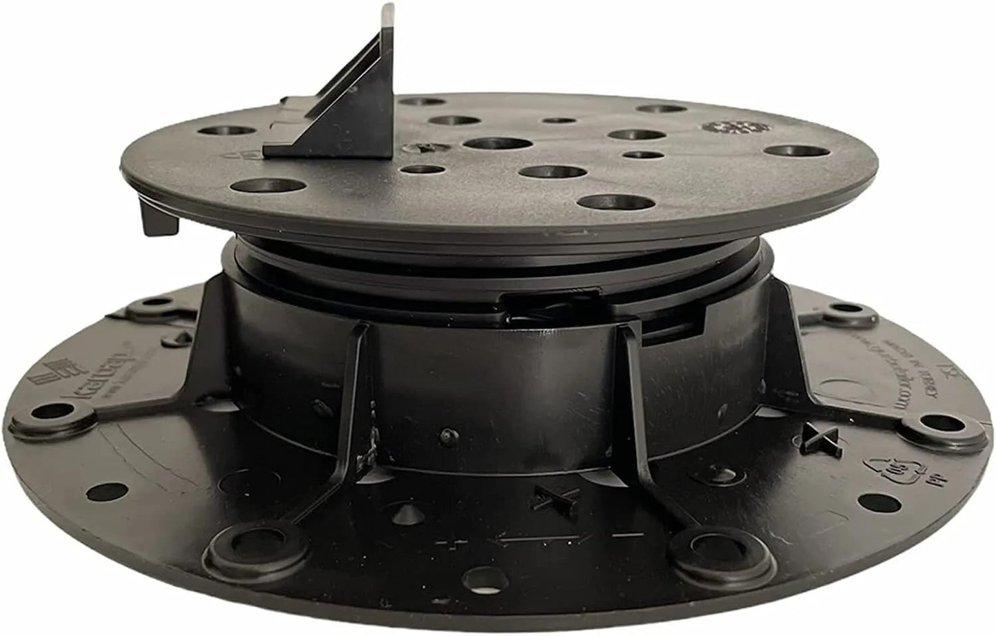 Heavy Duty Adjustable Decking Pedestal for Composite and Timber Joists, Pack of 10 (28mm to 36mm height)