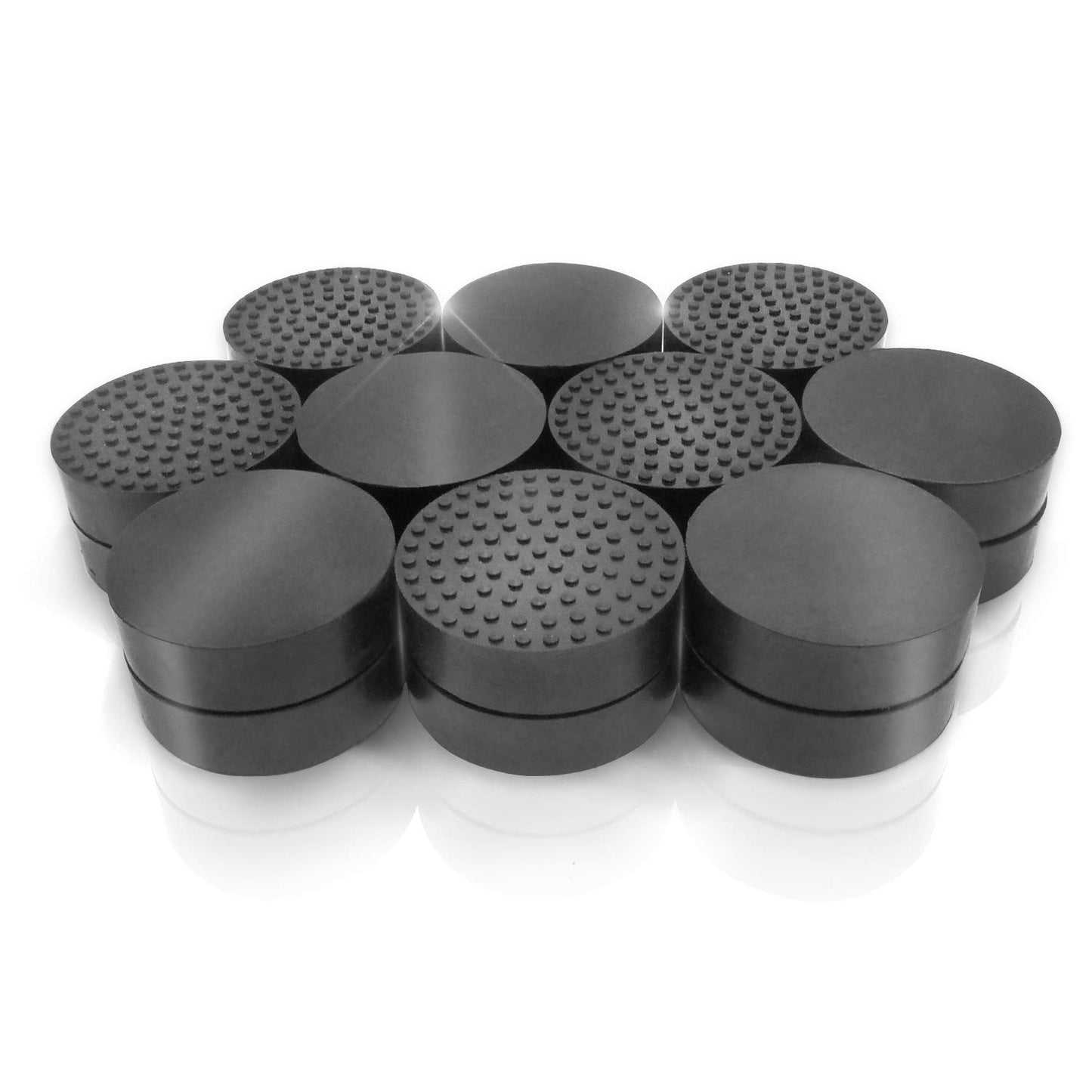 The Garden Gecko Invisible Pot feet for Outdoor Plant pots and Flowers Solid Rubber Pot risers with Enhanced Non-Slip Surface Grip | 20 Pack.