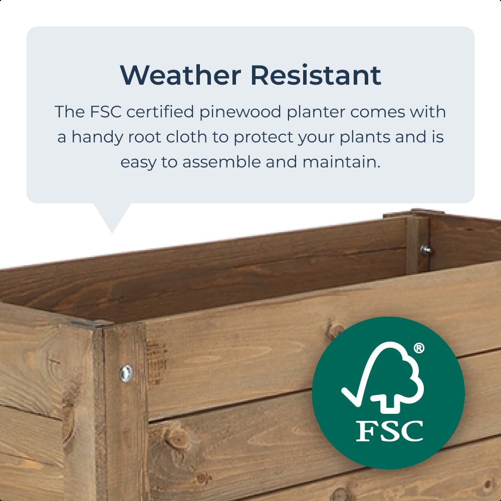 idooka Rectangular Plant Stand - Vegetables, Fruit, Flowers, Plants & Herb Planter w/Garden Storage Shelf - Raised Beds for Garden, Greenhouse, Balcony, Indoors - Strawberry Planter