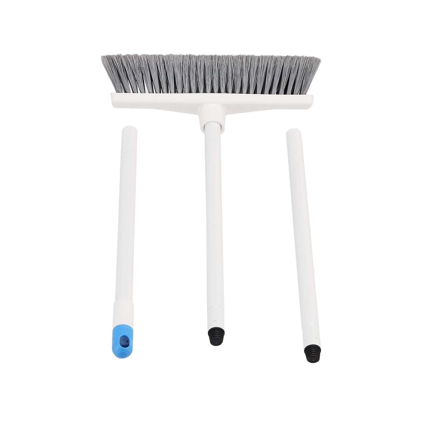 Amazon Basics Angled Push Broom, Blue&White