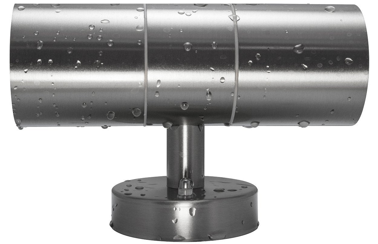 Modern Stainless Steel Up Down Double Wall Spot Light IP65