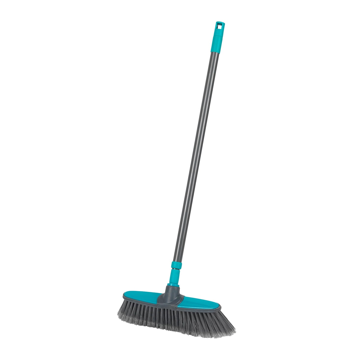 Beldray LA071199UFFEU7 Anti-bac Extendable Broom – Sweeping Brush with Soft Non-Scratch Bristles, 1.2 Metre Telescopic Handle, Treated with Anti-Bacterial Protection, Suitable for Most Hard Flooring