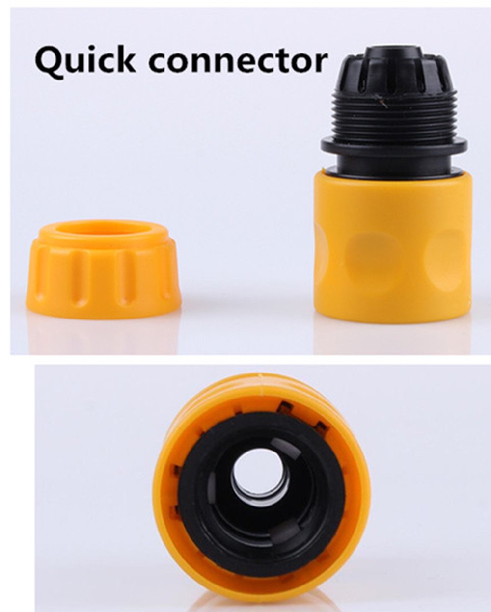 TOPWAYS 6 pack Hose End Quick Connect fitting 1/2" Hose Pipe Quick Connector