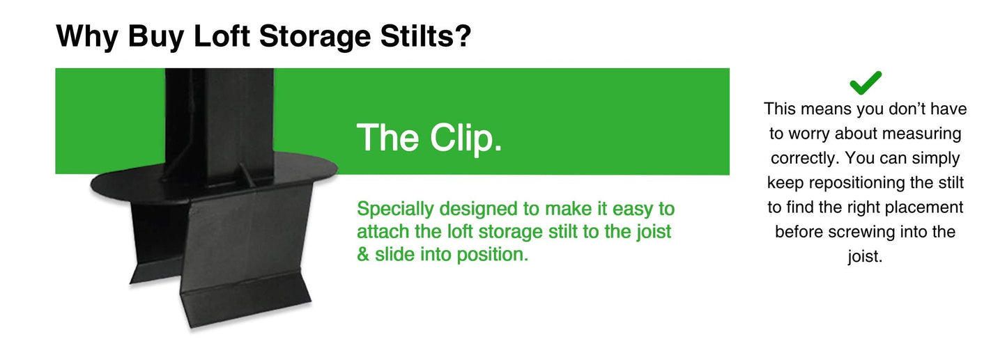 Loft Stilts Legs 64 Pack