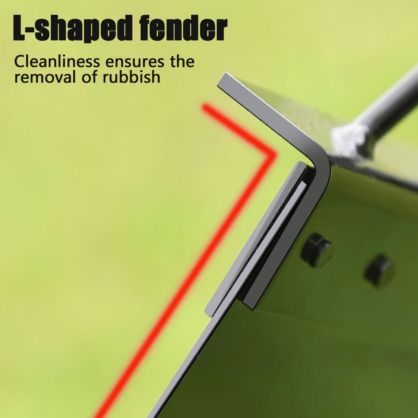 Garden Shovel, 25CM Multifunctional Stainless Steel Garden Cleaning Shovel with Gloves, Not Included Handle, Outdoor Gardening Shovel for Farm Garden Patio Weed Snow Cleaning