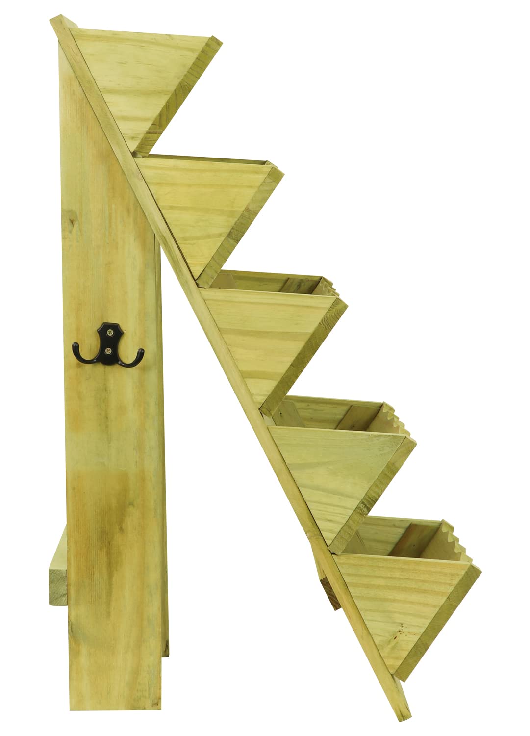 Woodside 5 Tier Wooden Decorative Garden Flower Herb Planter