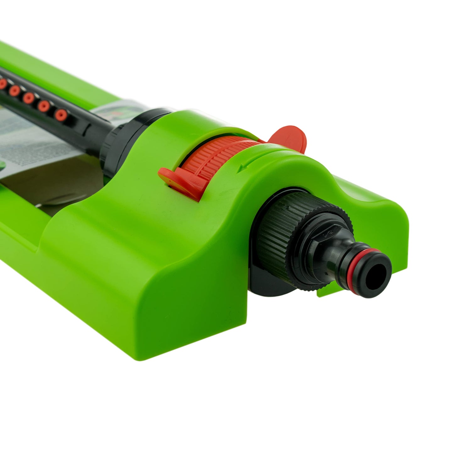Garden lawn/grass adjustable lawn bar oscillating sprinkler Easy to use sprinkler for lawns and borders,adjustable oscillating action with wider stable base and universal click hose connection