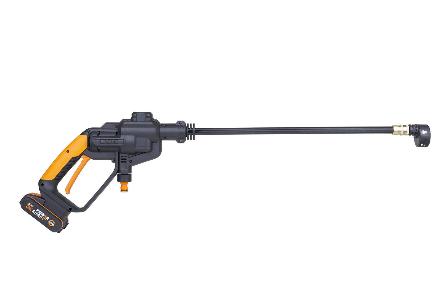 WORX WG620E.4 Hydroshot Cordless Portable Pressure Washer Cleaner Kit - Power Washer with 2 Batteries, Adjustable Pressure Settings for Garden, Patio, Car Wash & More, 320 PSI (22 Bar)