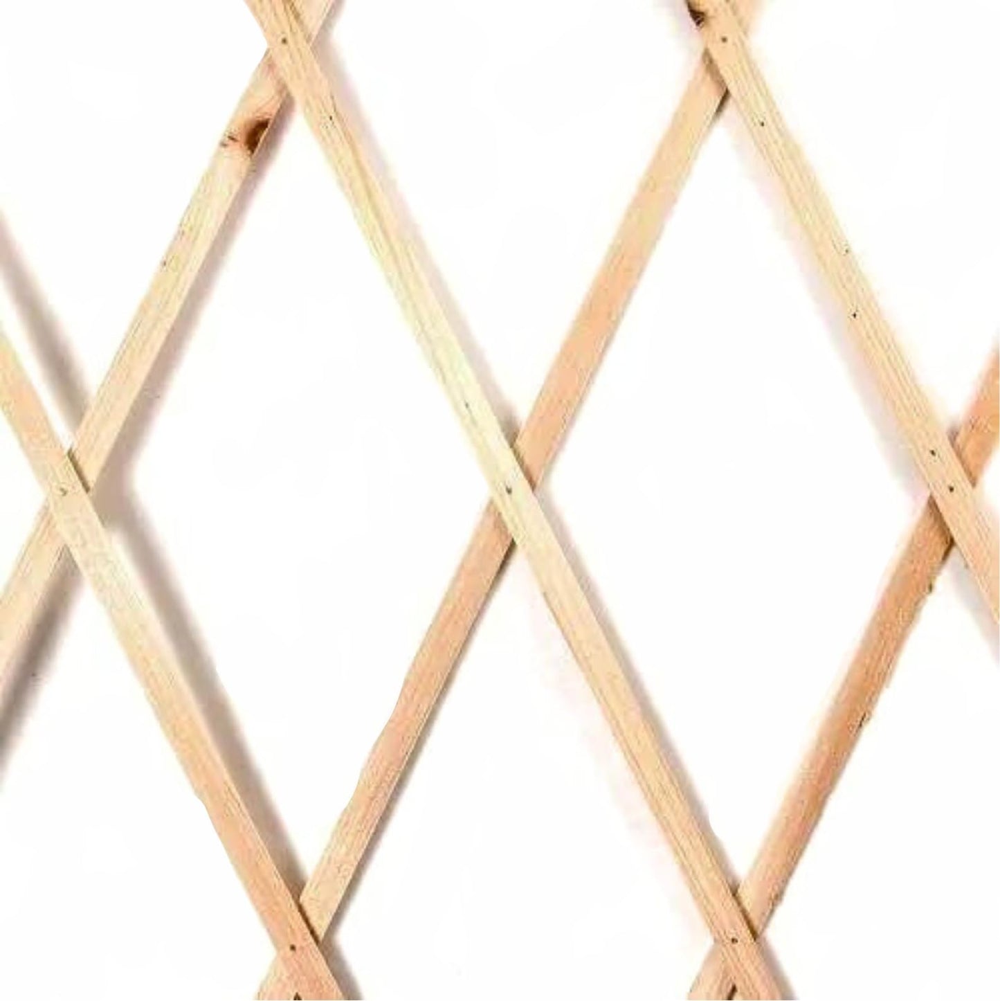 Garden Mile Set of 3 Expanding Wooden Trellis Panels for Garden, Lightweight Lattice Fence Panel, Garden Trellis for Climbing Plants Outdoor - Heavy Duty Durable Flexible Wood Weatherproof - 6ft x 1ft