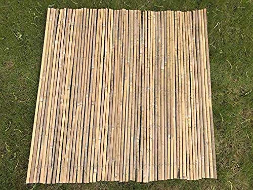 Abaseen Natural Bamboo Garden Fence Covering, Outdoor Privacy Slat Screening (1m x 4m)