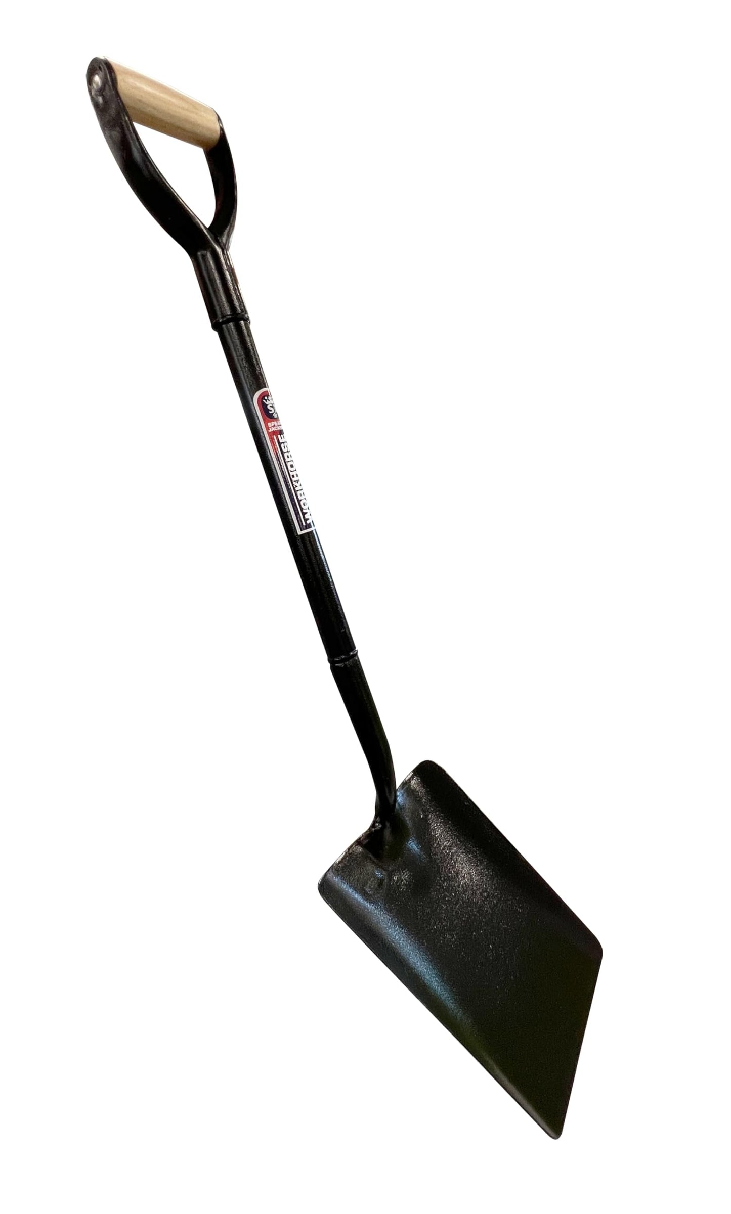 Spear & Jackson 2000WORK Workhorse No.2 Taper Mouth Tubular Shovel, Black