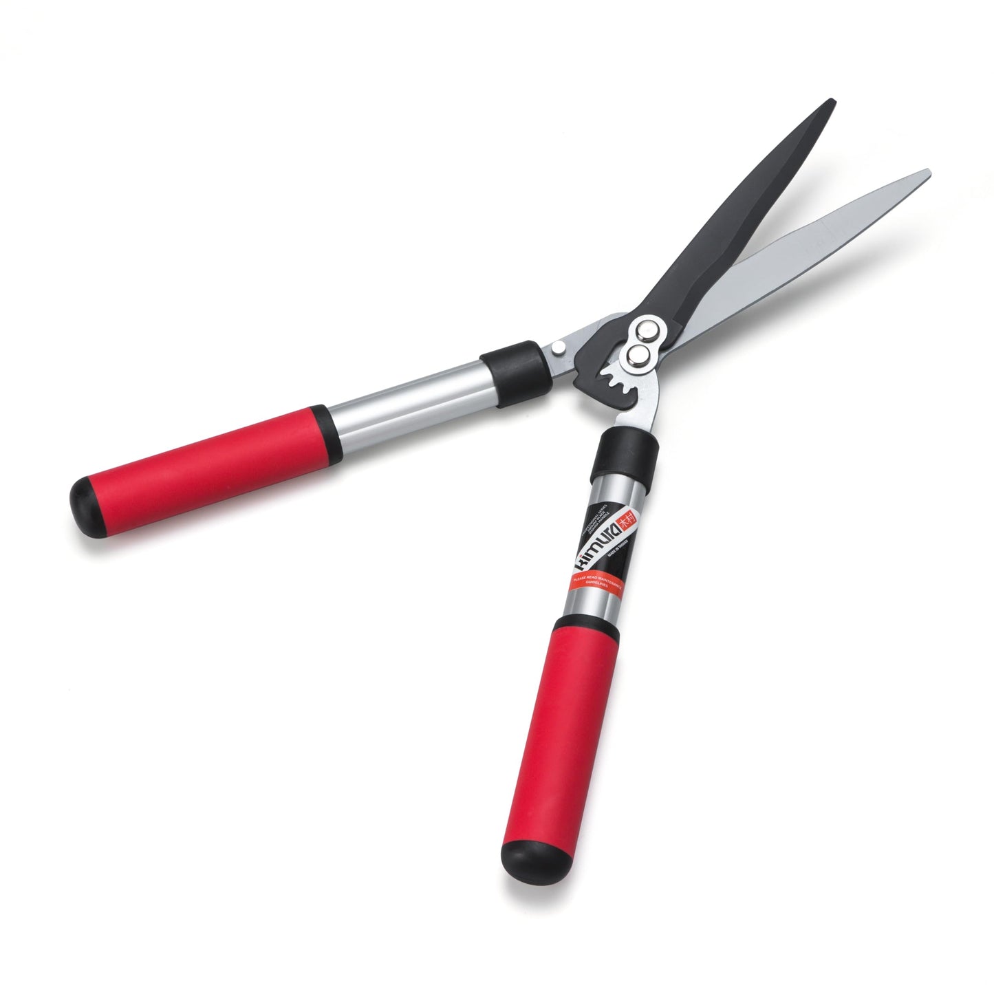 Kimura® Pro Heavy Duty Garden Shears - Premium Hedge Shears with Patented Gearing Technology, Ultra Lightweight Aluminium Handles, Japanese SK5 Steel Blades, Ideal Shears for Gardening - 560mm