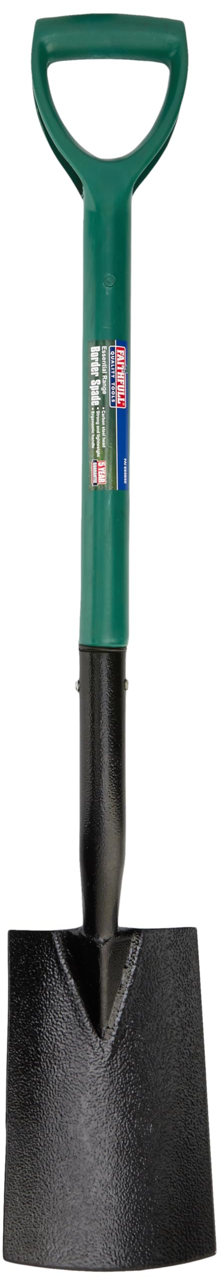Faithfull Tools FAIESSBSE Essentials Border Spade, Green, 14.5 x 93 x 10 cm