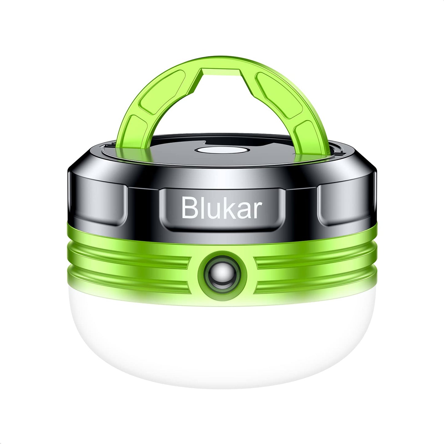Blukar Camping Lantern, LED Outdoor Lights, Tent Lamp Battery Powered, Water Resistant 3 Modes Emergency Lamp for Outdoor Activities, Emergency, Fishing, Hiking etc. - 3 AA Batteries Included