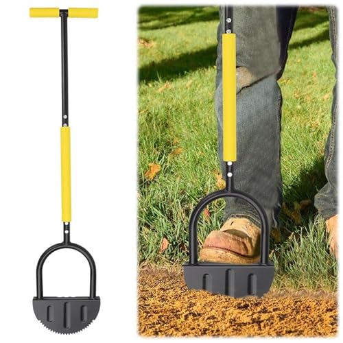 Tefola Half Moon Lawn Edging Spade with T-Grip
