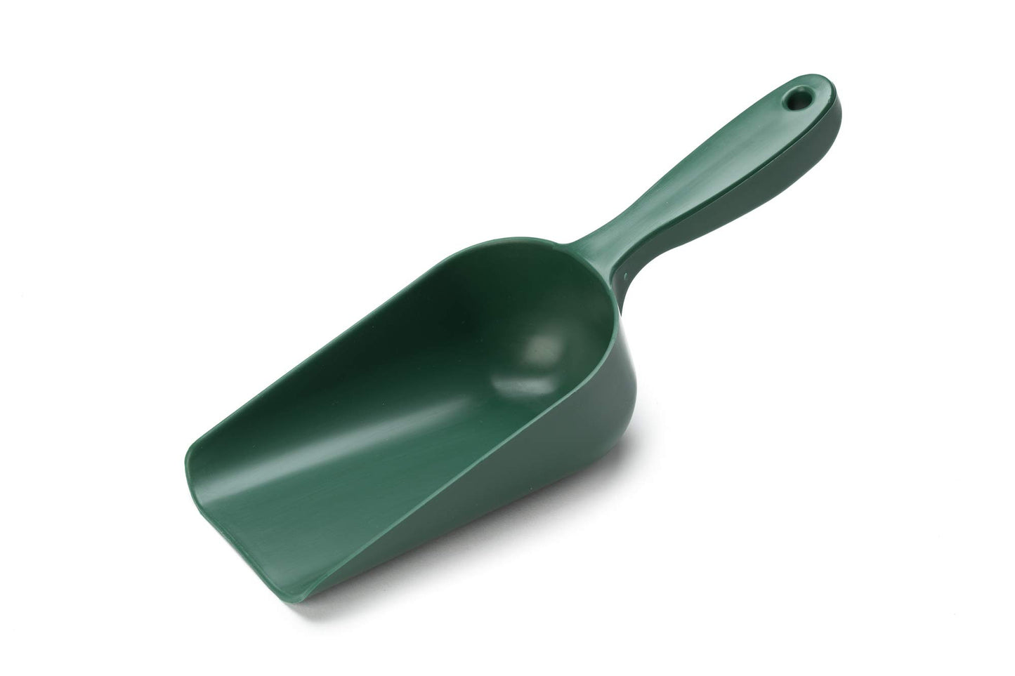 EarlyGrow MPL50084/G Small Plastic Handy Garden Scoop for Soil, Compost, Planting or Re-Potting Plants - Green