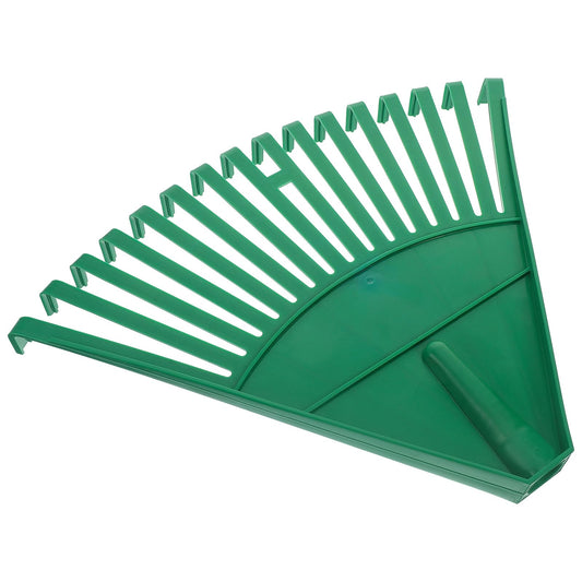 BESPORTBLE Plastic Rake Head, Garden Leaf Rake Head Replacement Garden Leaf Scoop Rake Shrub Rake Plastic Garden Rake Head for Leaves, Lawn, Hay, Gardening Tool
