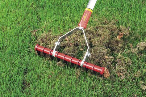 Wolf-Garten UGM Multi-Change Moss Removal Rake Lawn Care Tool Head
