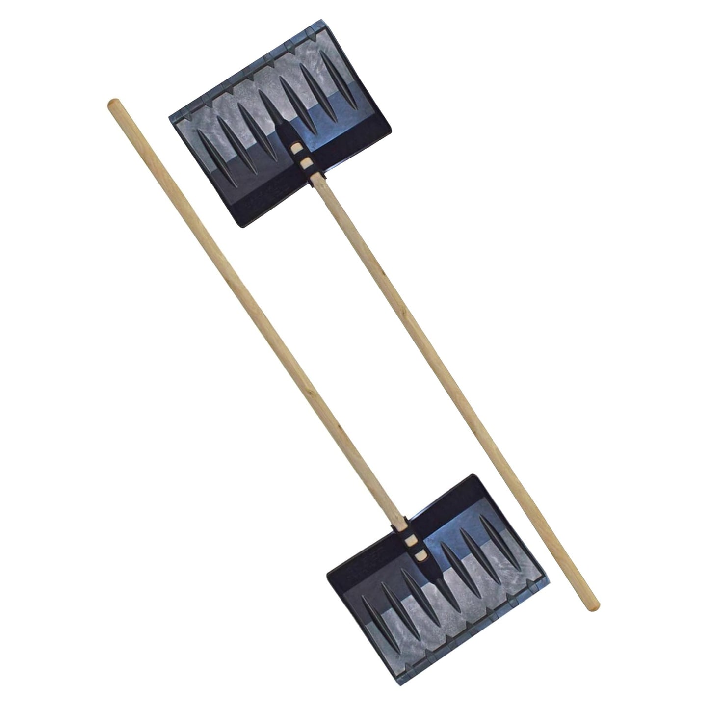 Long Wooden Handle Strong Snow Shovel Spade For Driveways Snow & Debris (1)