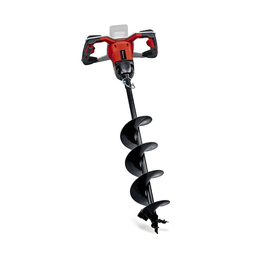 Einhell Power X-Change 18V Cordless Fence Post Auger - 150mm Auger Post Hole Digger, Brushless Soil Drill - GP-EA 18/150 Li Solo Post Hole Borer (Battery Not Included)