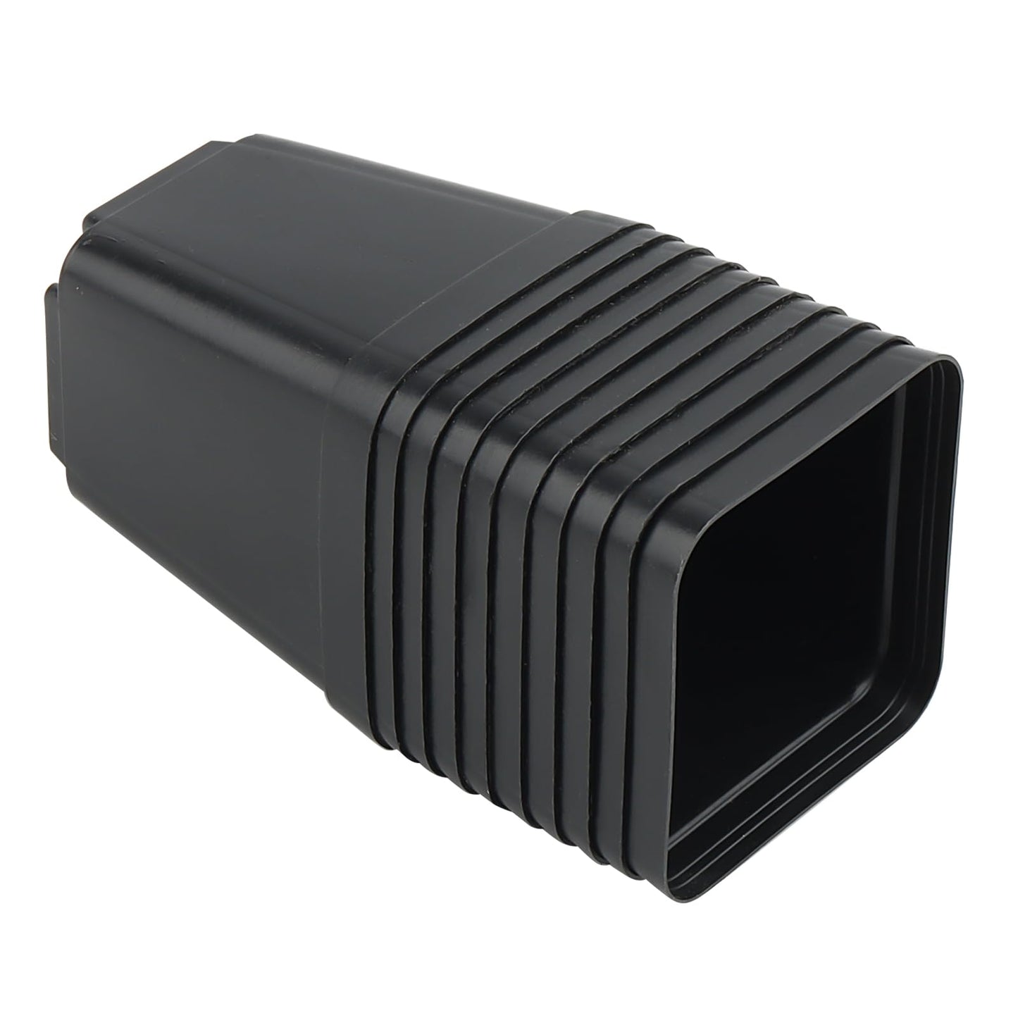 ZEONHAK 200 Pack 5.5cm Small Square Black Plant Pot, 2 Inch Mini Plastic Garden Flower Planter Pots for Succulents, Seed Nursery