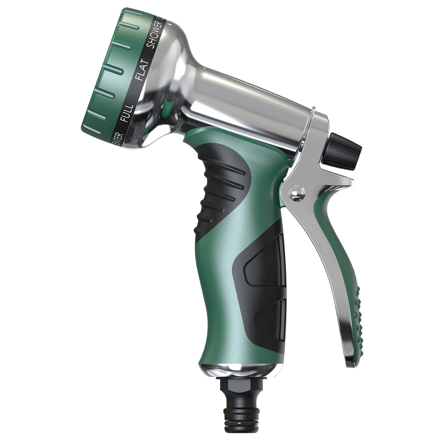 Hose Pipe Spray Gun Metal Garden Hose Nozzle with 9 Patterns Garden Hose Spray Gun for Hose Pipe for Watering Plants Washing Cars Pets