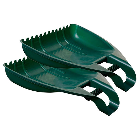Leaf Grabbers Pair Heavy Duty Hands Leaf Collector Set Easy Leaves Pick Up Hand Rakes Cleaning Garden Accessories for Gardening & Lawn Grass Removal Scooper Claws Keep Your Outdoor Garden Areas Tidy