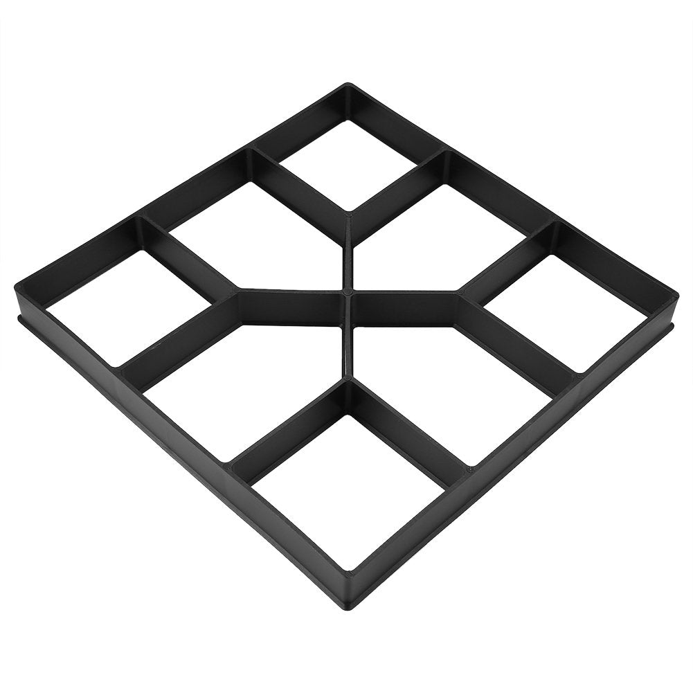 Ejoyous Concrete Moulds Outdoor Garden, DIY Walkway Maker Mold Stepping Stone Paving Pavement Mold Reusable Tool, Concrete Cement Stone Paving Moldfor Garden Driveway Backyard Patios Decor