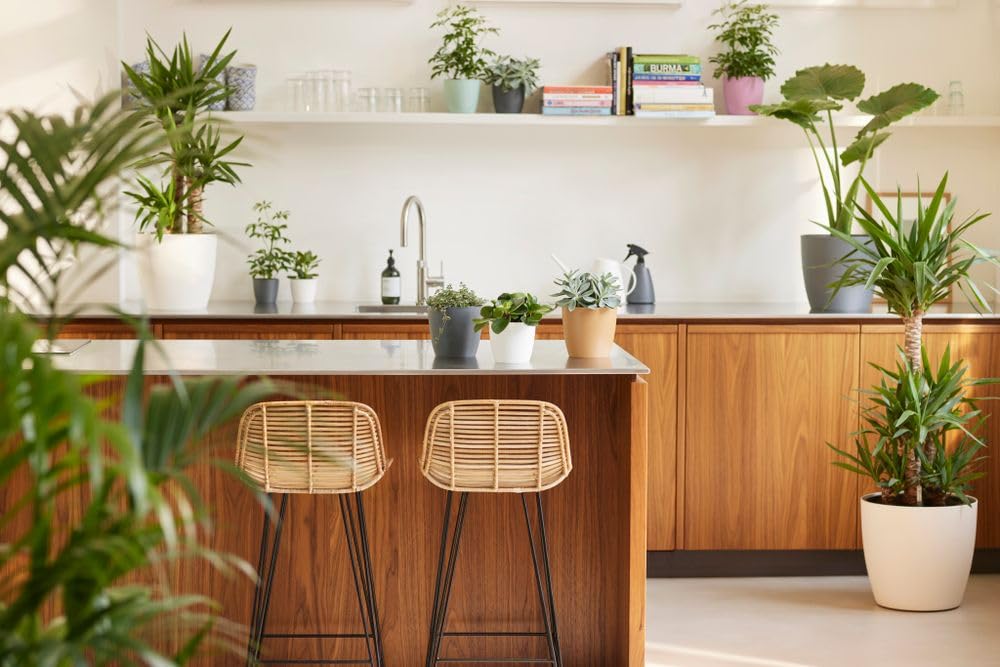 elho Brussels Round 22 - Flower Pot for Indoor - 100% Recycled Plastic - Ø 22.3 x H 20.6 cm - White/White